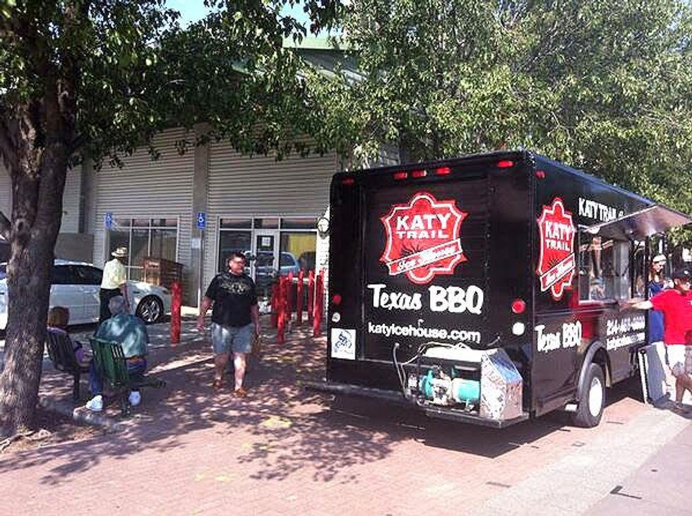 Katy Trail food truck at Dallas Farmers market