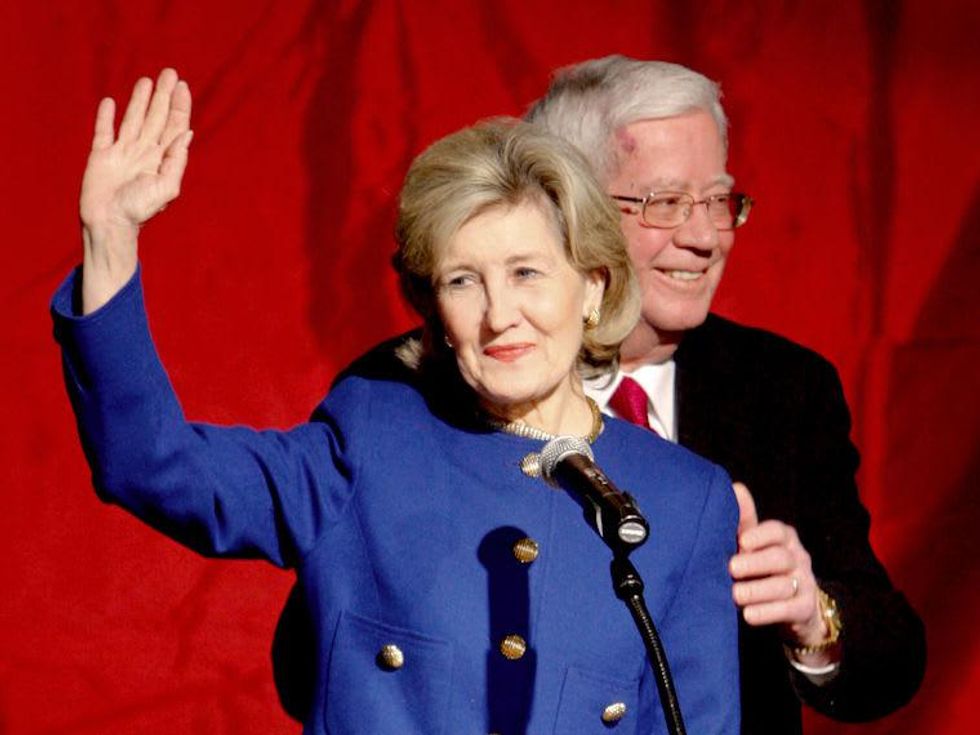 Kay Bailey and Ray Hutchison