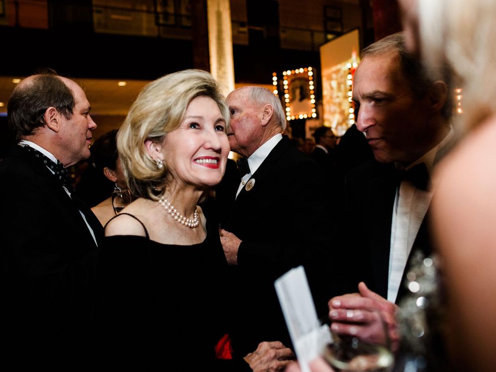Kay Bailey Hutchison at Crystal Charity Ball 2013