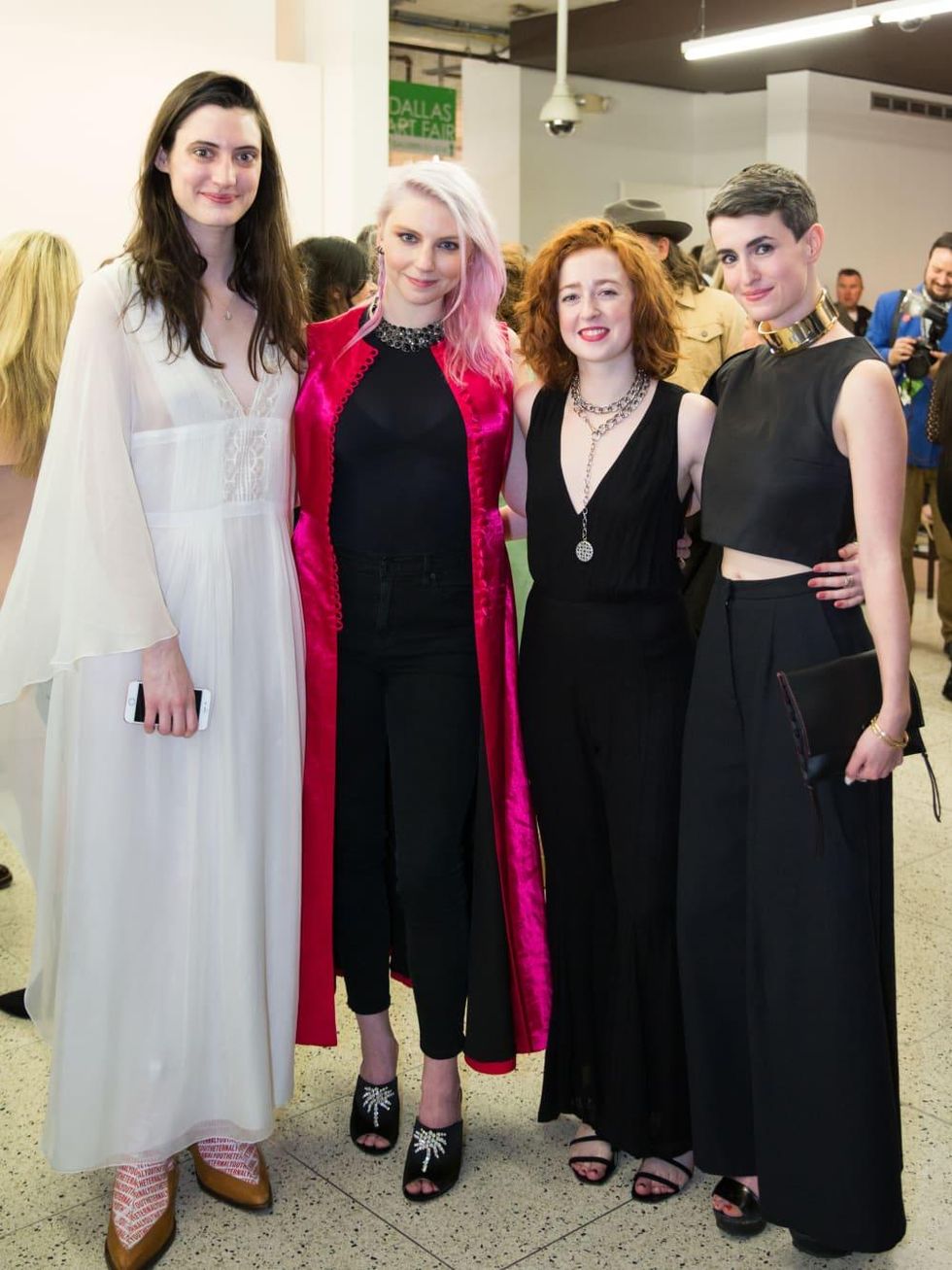 Kay Herriman, Trinity Wilson, Erin Pinover, Justine Ludwig