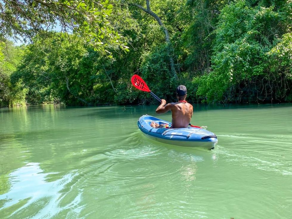 kayaking seguin