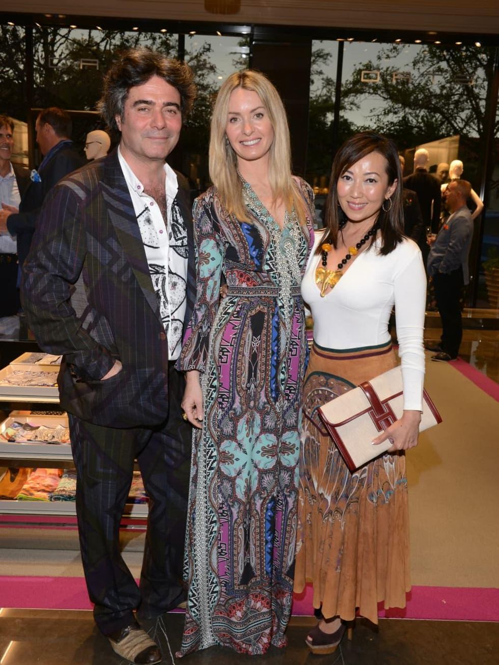 Kean Etro, Constanza Etro, Tina Craig