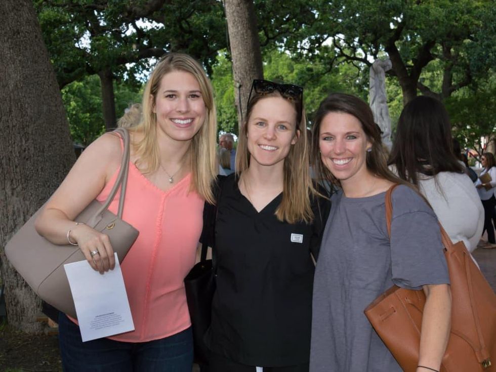 Keely Peebles , Jennifer Burns and Anna Rayner
