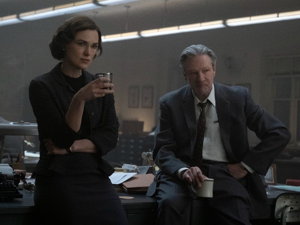 Keira Knightley and Chris Cooper in Boston Strangler