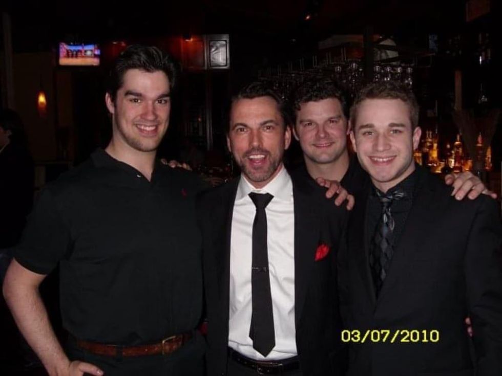 Keith J. Warren, Donald Fowler, Glenn Franklin, Max J. Swarner after the original Creep workshop in 2010