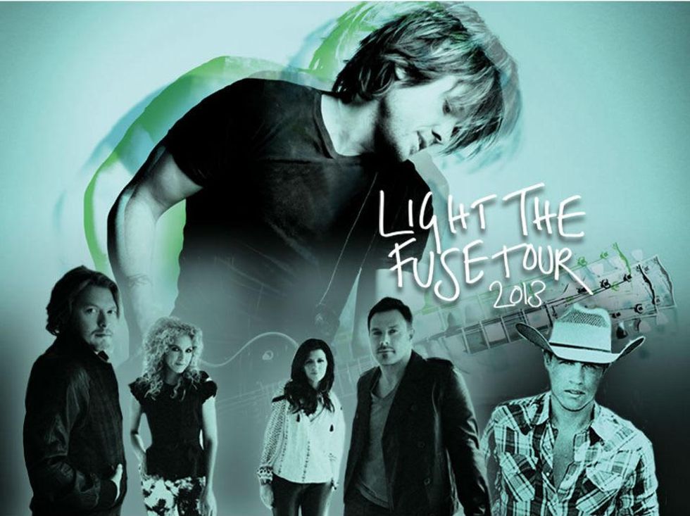 Keith Urban in concert with Little Big Town and Dustin Lynch