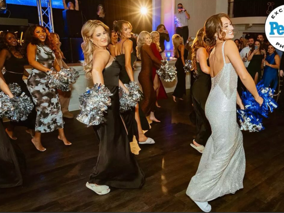 Kelcey Wetterberg, Nate Crnkovich, Dallas Cowboys Cheerleaders wedding