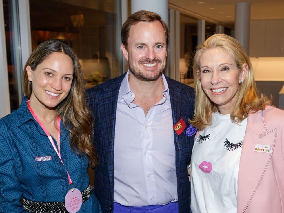 Kelley Bass, Christopher Bass, Cindy Rachofsky