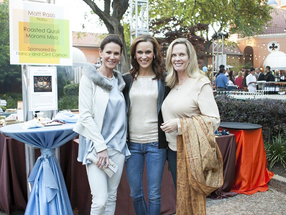 Kelly Snadon, Brooke Shelby, Gayle Sands, TACA, Party on the Green