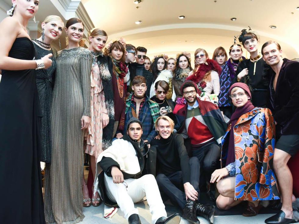 Ken Downing and models