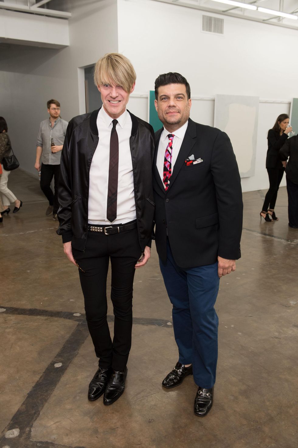 Ken Downing, Sam Saladino at Dan Rees Opening Reception