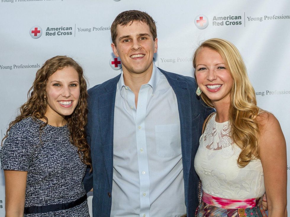 Kendall Harelson, Grant Perry, and Sarah Wagner, YPA kickoff