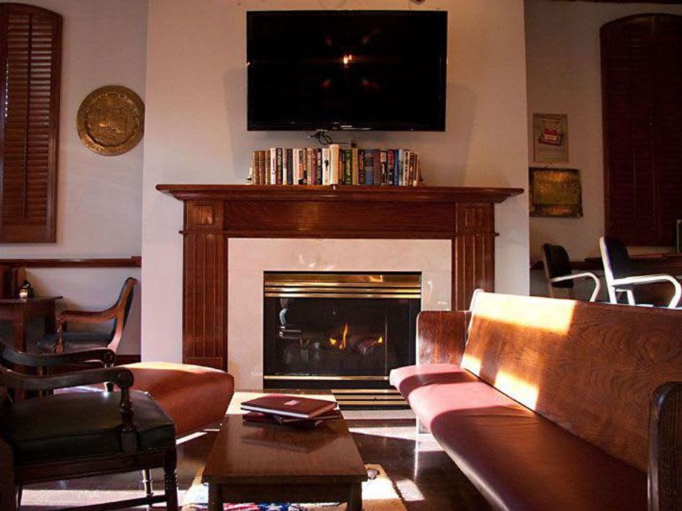 Kennedy Room fireplace