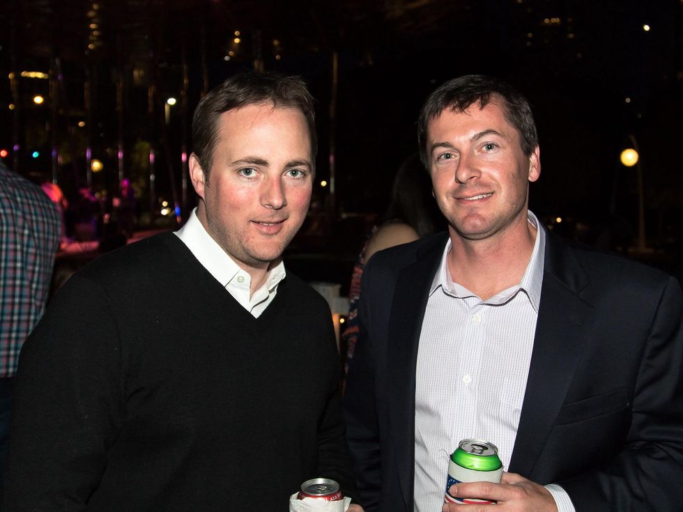 Ketih Borowicz, Jim Mathias at Spring Fling