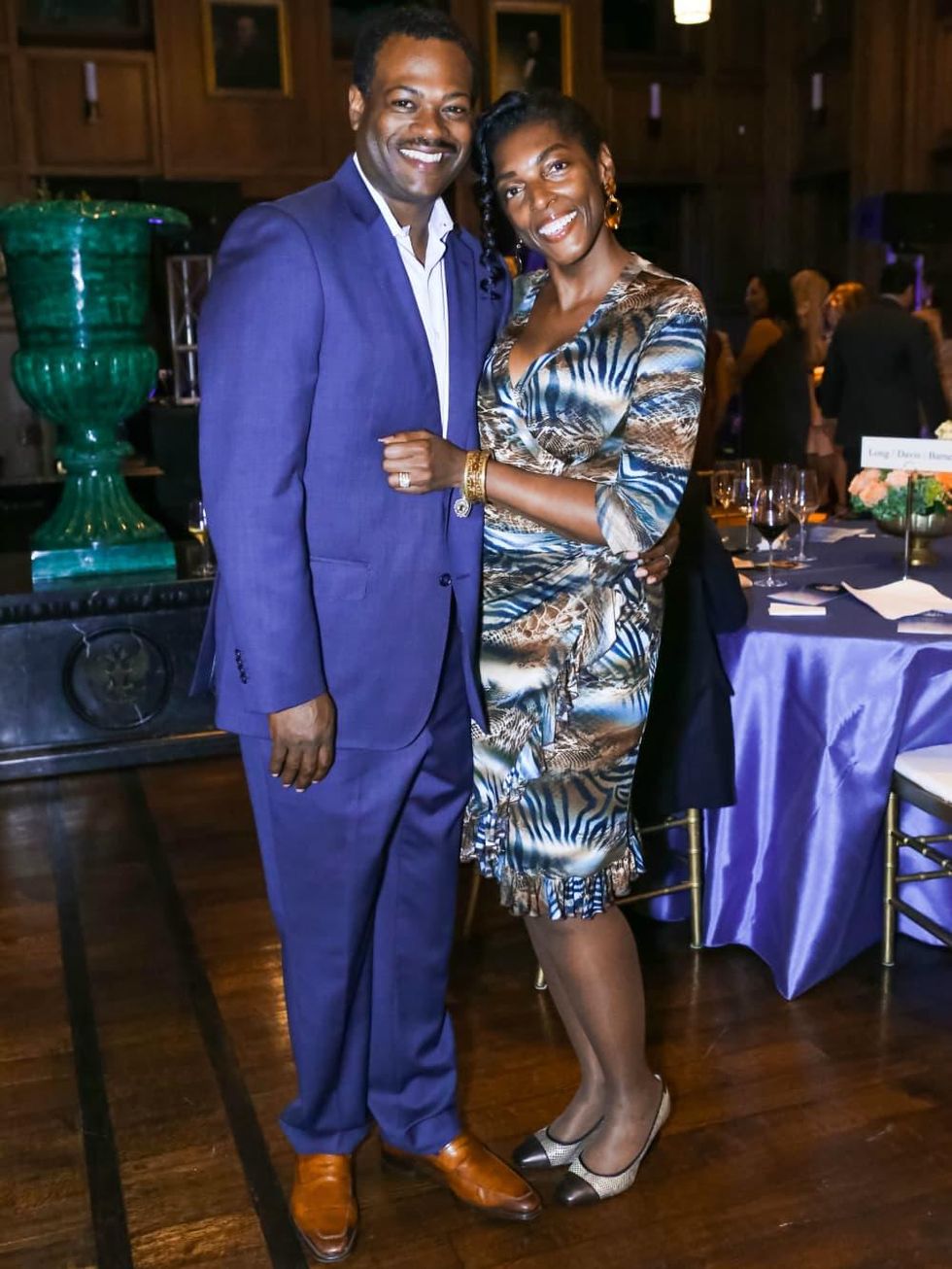 Kevin Crayton, Board President; Yolanda Crayton