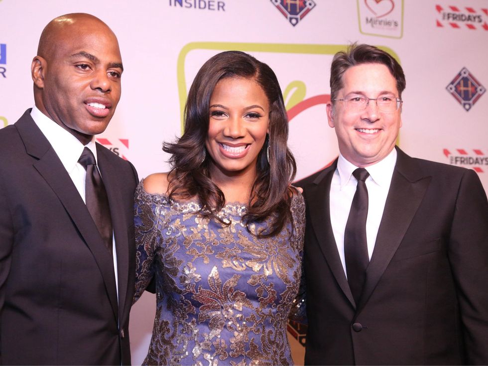 Kevin Frazier, Cheryl Jackson, Brad Bessey, Minnie's Food Pantry