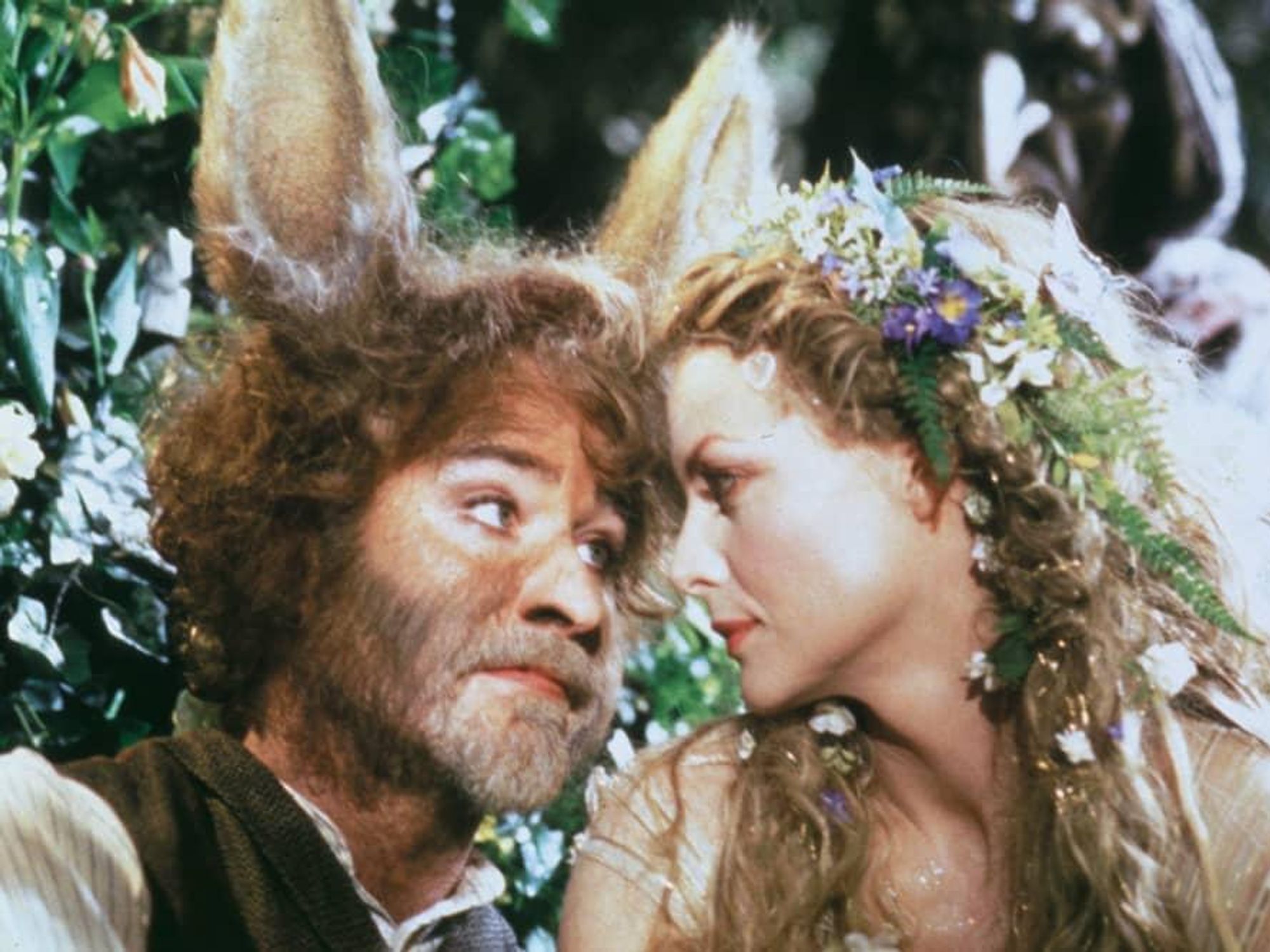 Kevin Kline and Michelle Pfeiffer in A Midsummer Night's Dream