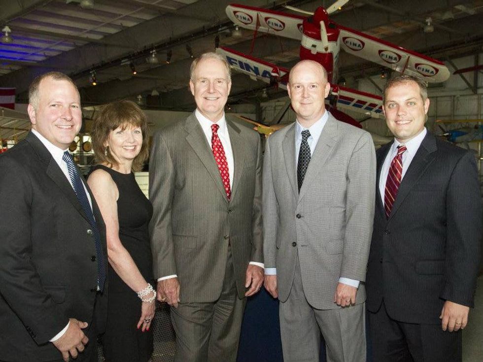 Kevin Krone, Anne Murray, Gary Kelly, William Tierney, Ryan Green, southwest awards party