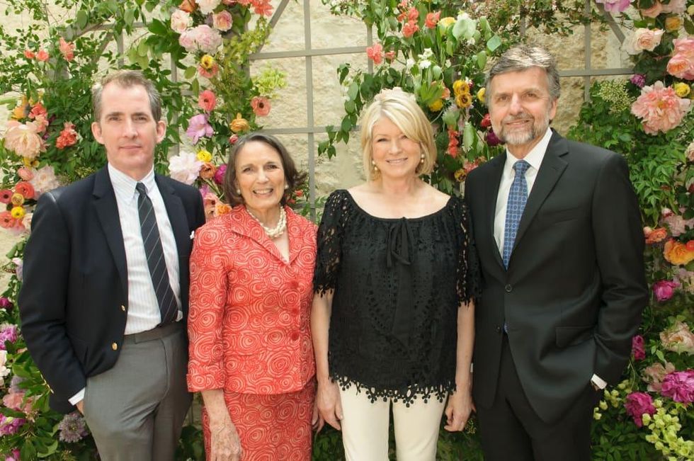 Kevin Sharkey, Kaki Hopkins, Martha Stewart, Mark Wolf