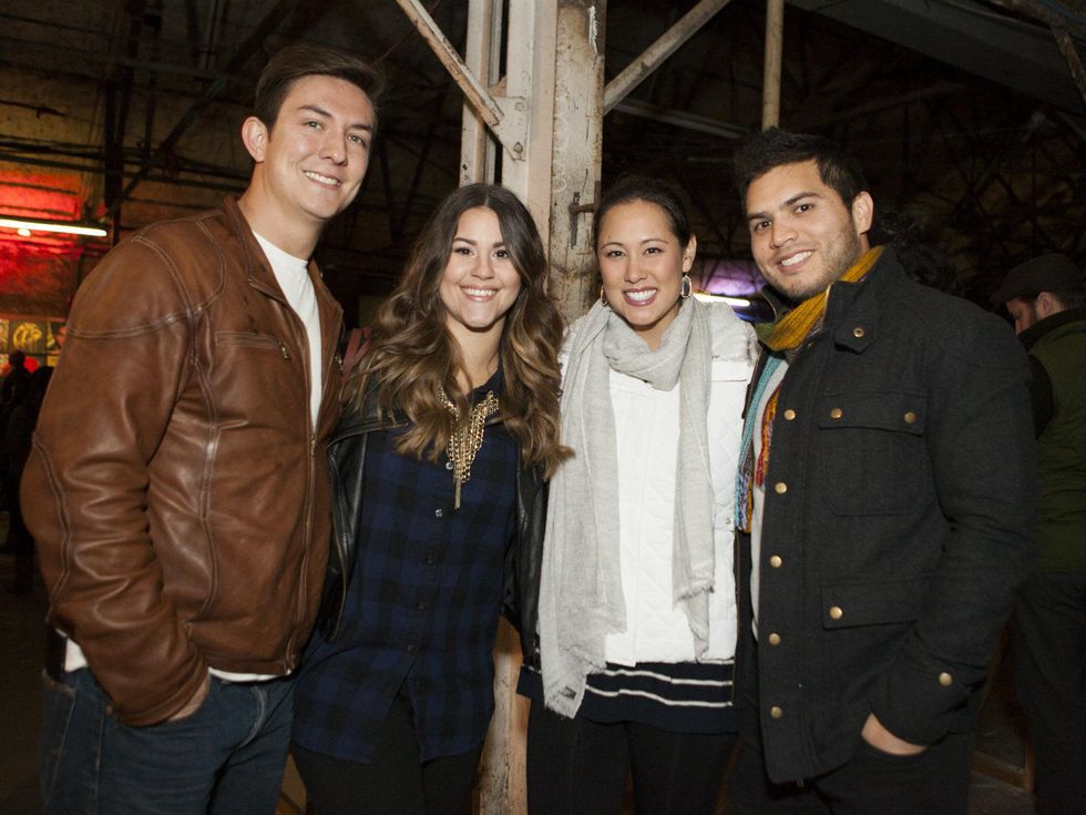 Kevin von Atzigen, Rachel Chapman, Jenna Gilbert, Jose Figueroa at Art Con X