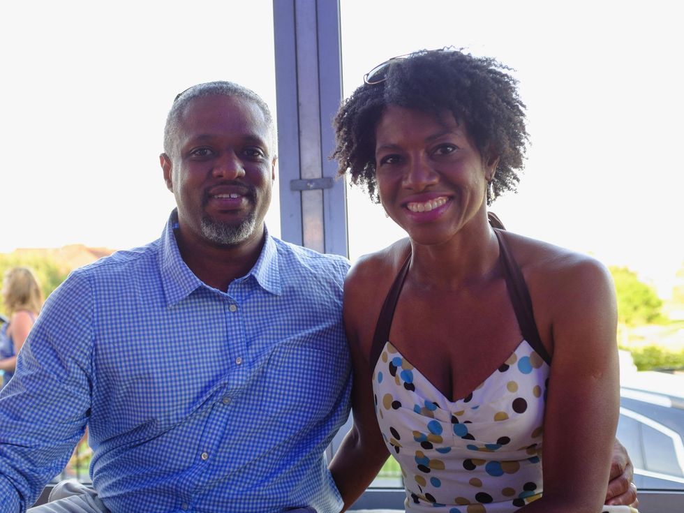 Kevin Wiley, Iris Franks at CultureMap Cool Down