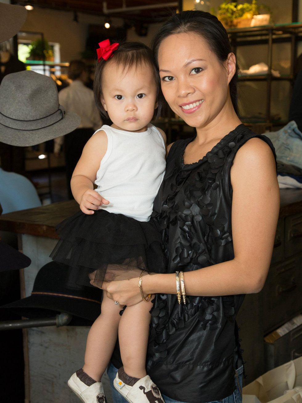 Khanh Nguyen and her daughter Nha-Vy, 16 months old