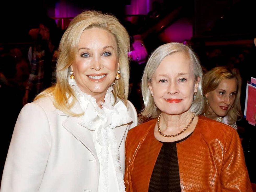 Kim Hext and Ann Bass