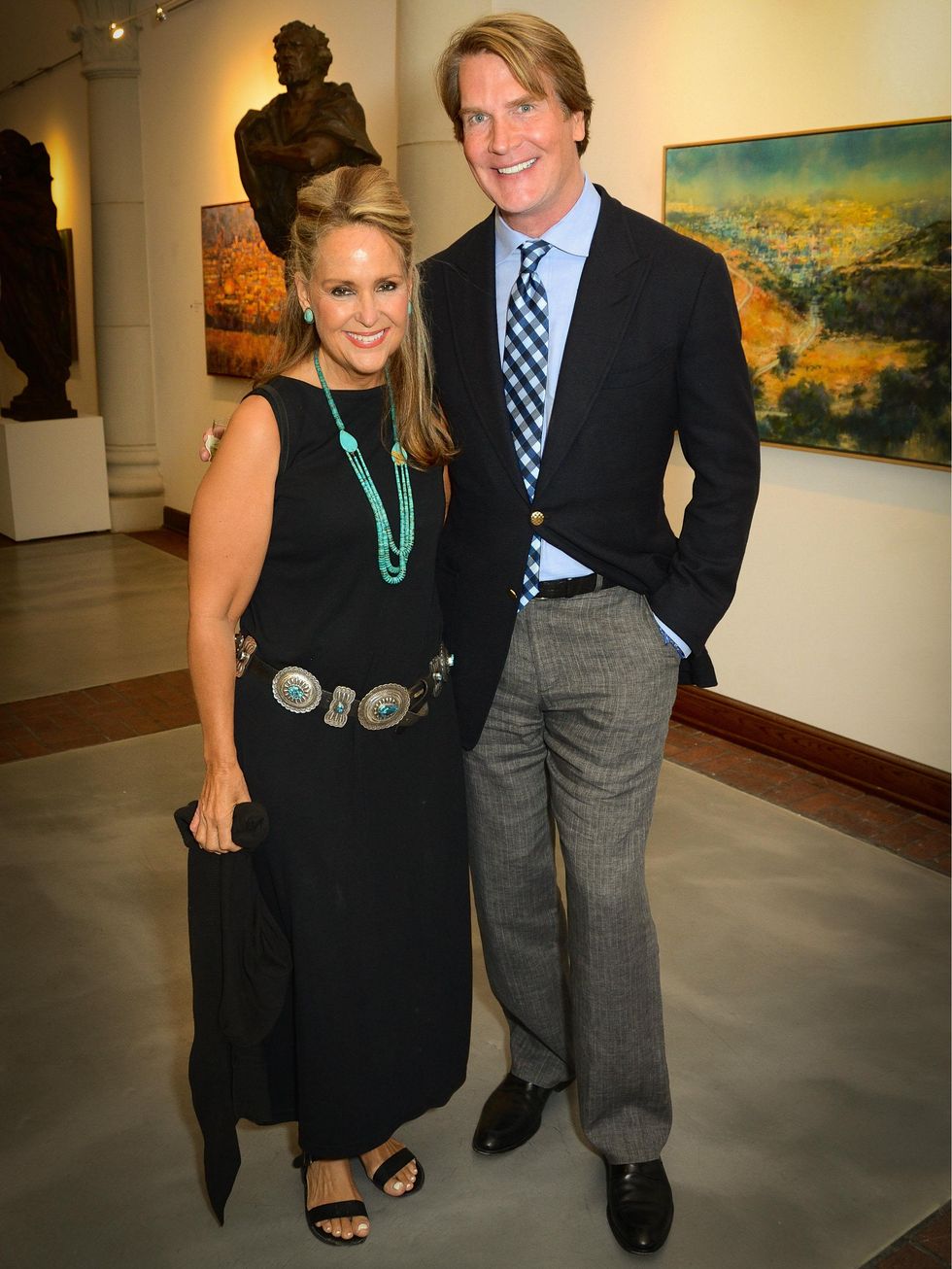 Kim Rozelle, George Lancaster, Barbara Hines Opening