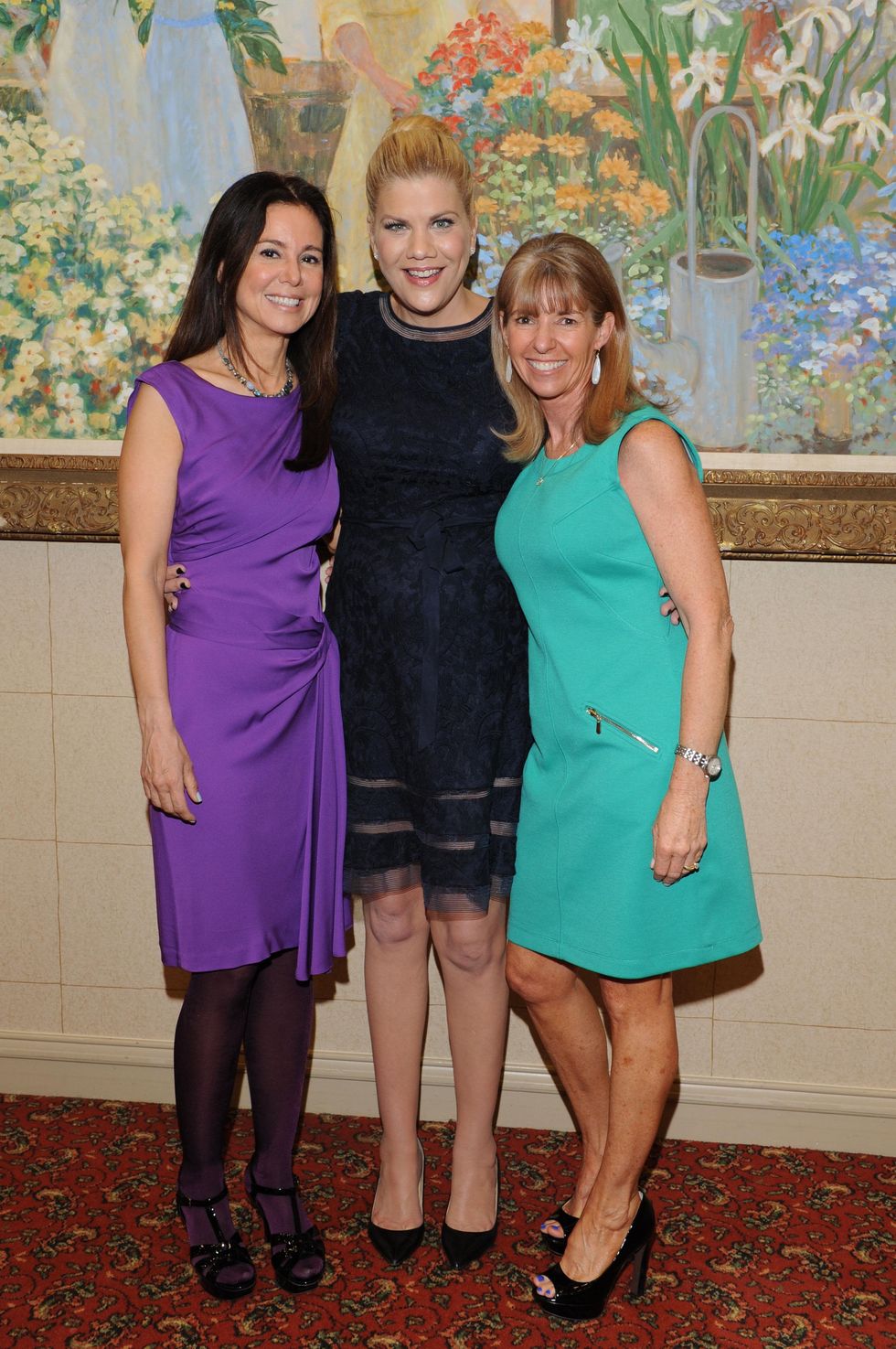 Kim Wyly, Kristen Johnston, Jan Osborn, Nexus luncheon