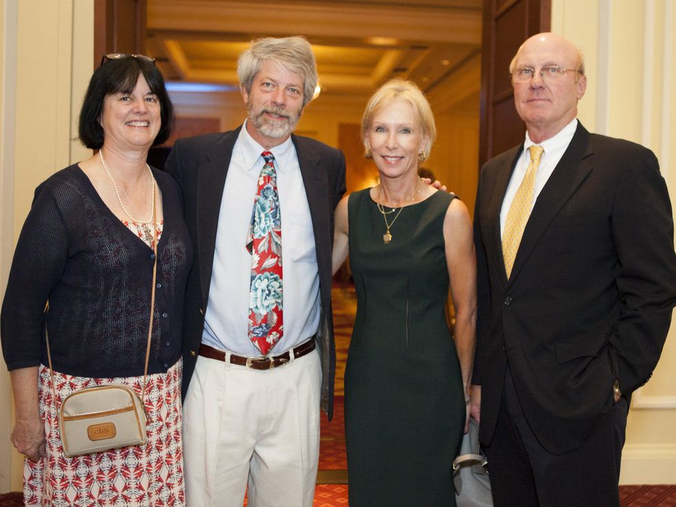 Kirk and Charlotte Dooley, Randy and Barb Biddle, MS Society Luncheon