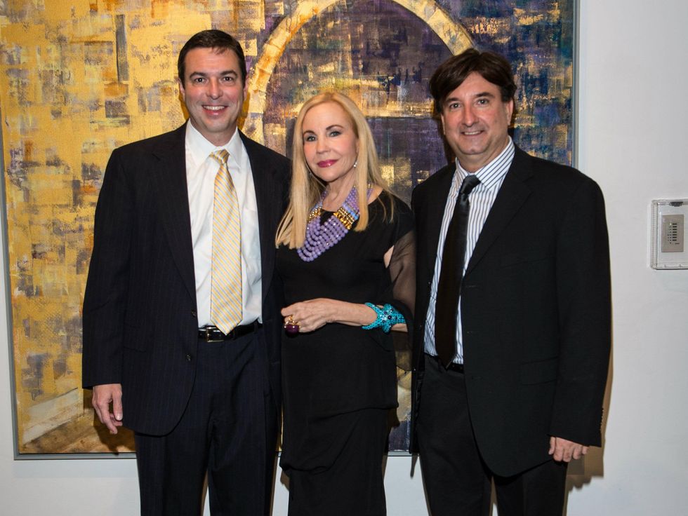 Kirk Kibler, Dr. Carolyn Farb, Scott Peck, Barbara Hines Opening