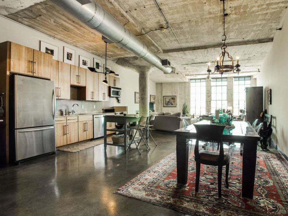 Kitchen at 1122 Jackson St. in Dallas
