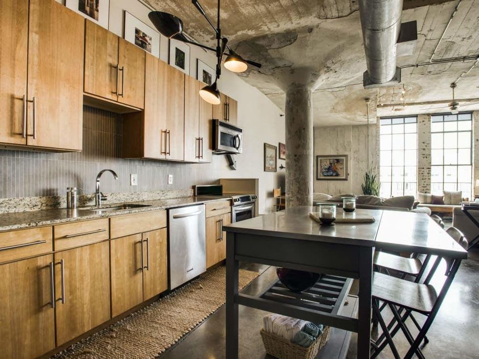Kitchen at 1122 Jackson St. in Dallas