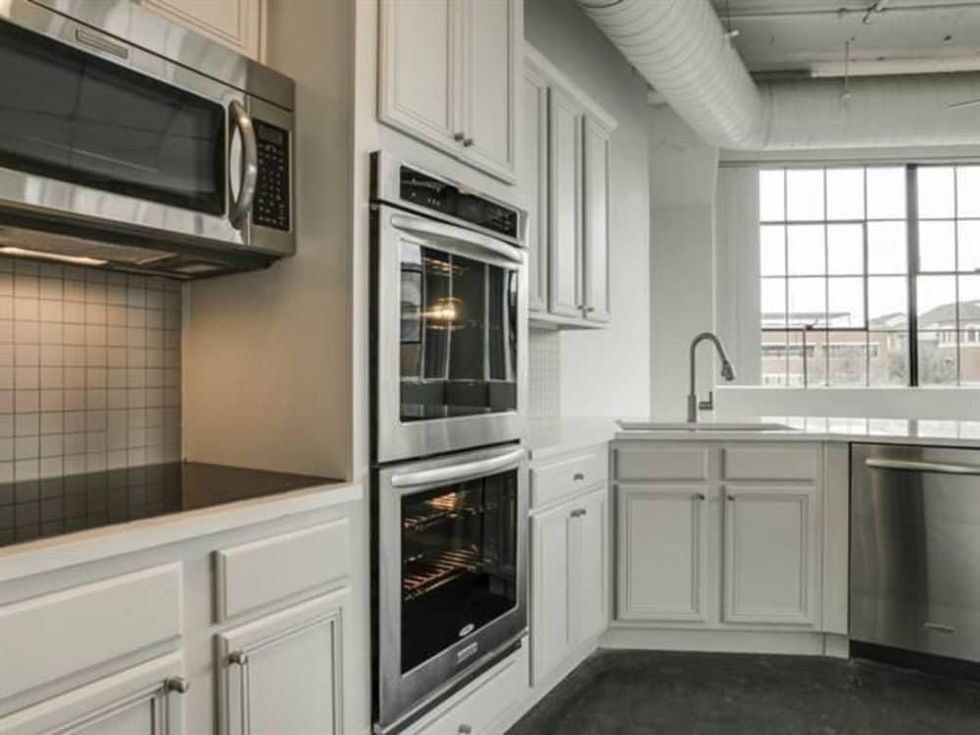 Kitchen at 2220 Canton St. in Dallas