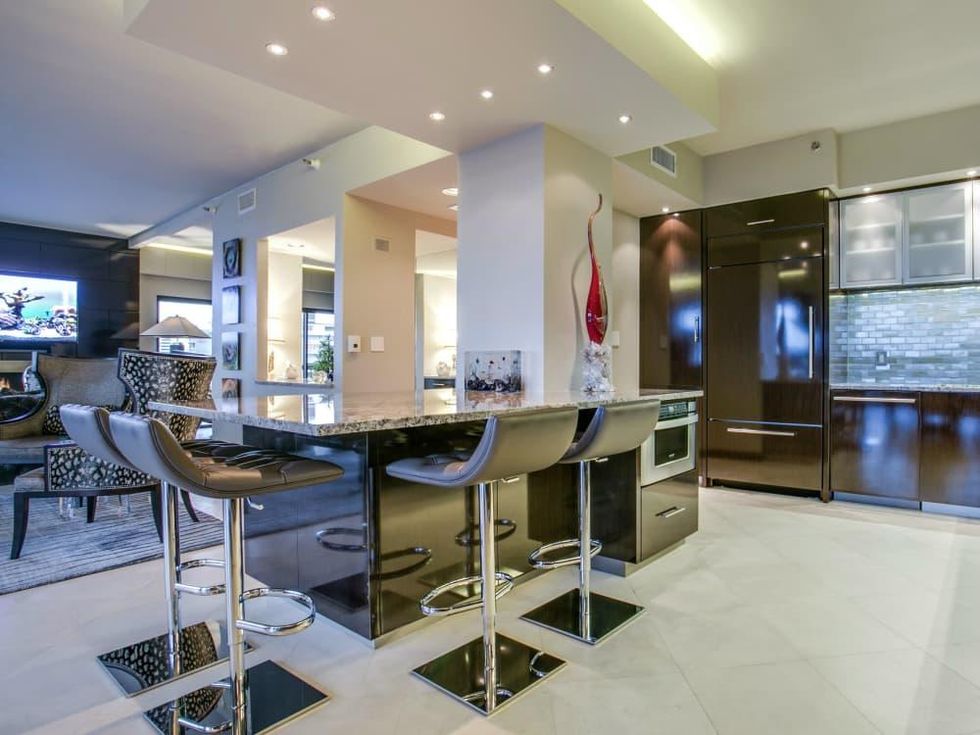 Kitchen at 3831 Turtle Creek Blvd. in Dallas