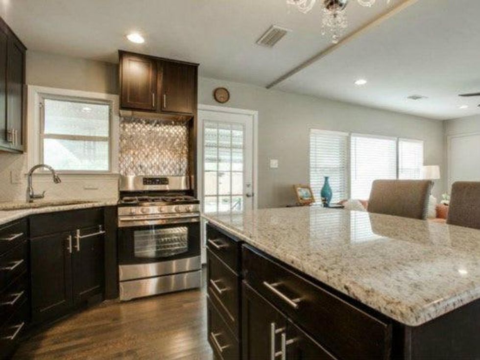 Kitchen at 6464 Fisher Rd. in Dallas