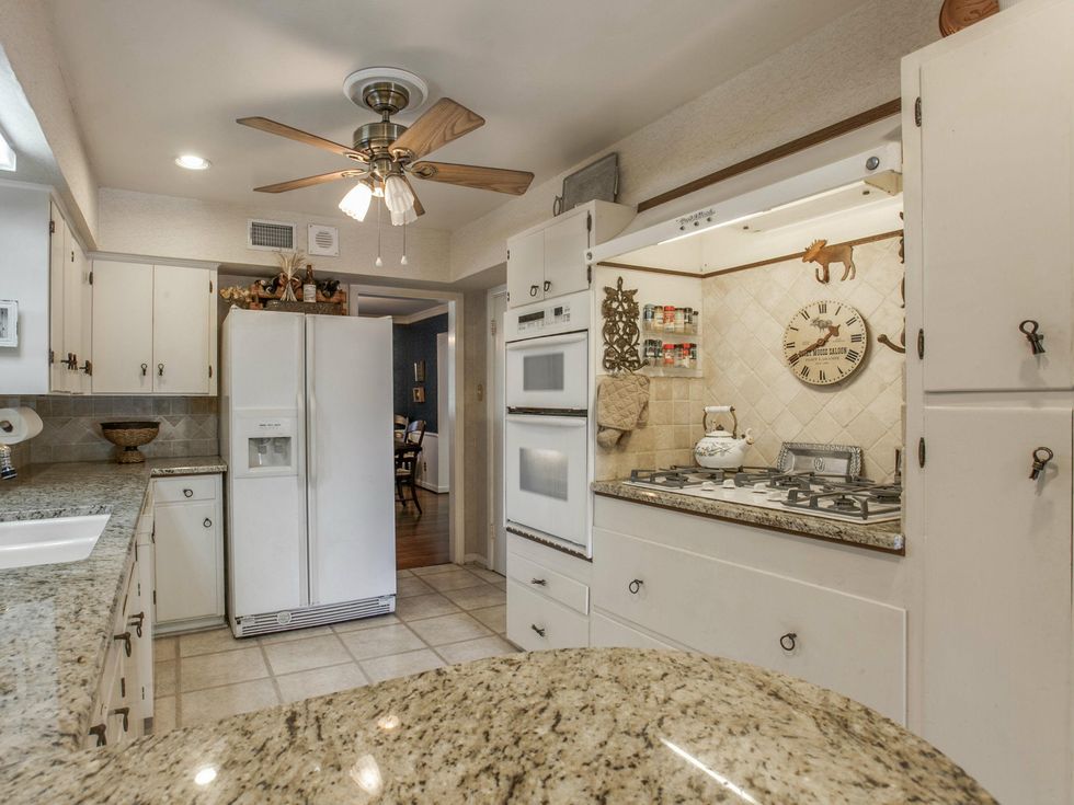 Kitchen at 6522 Park Ln. in Dallas