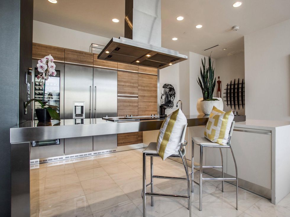 Kitchen at house in Dallas