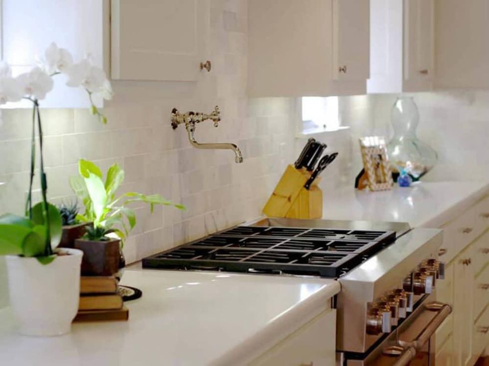 Kitchen in custom home by Joseph Santarelli, JDS Designs