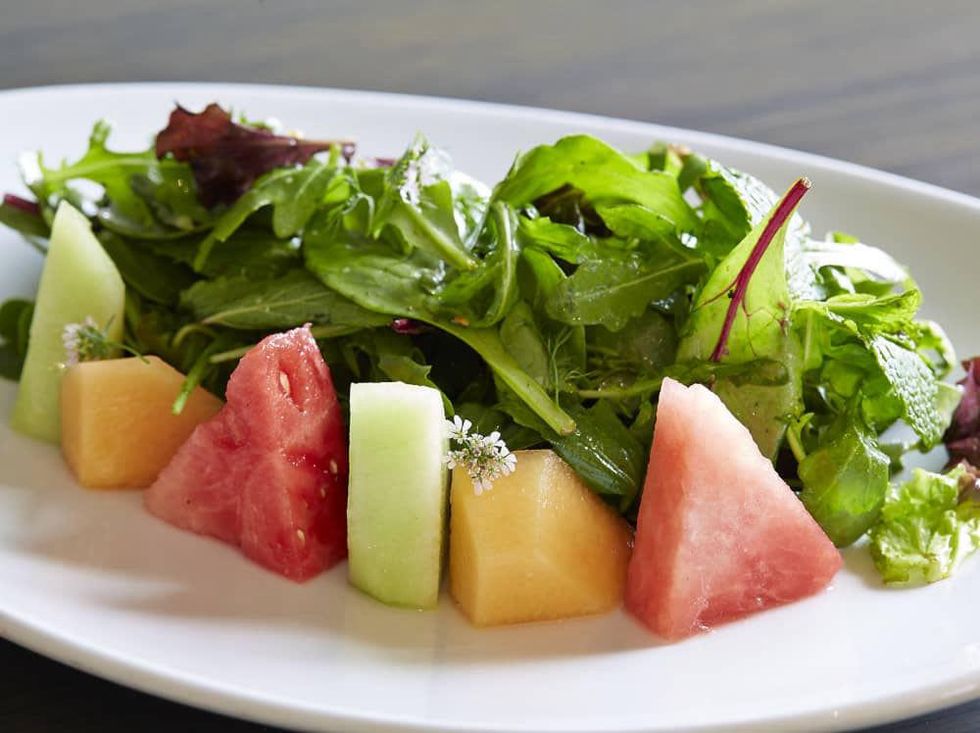 Komali, watermelon salad