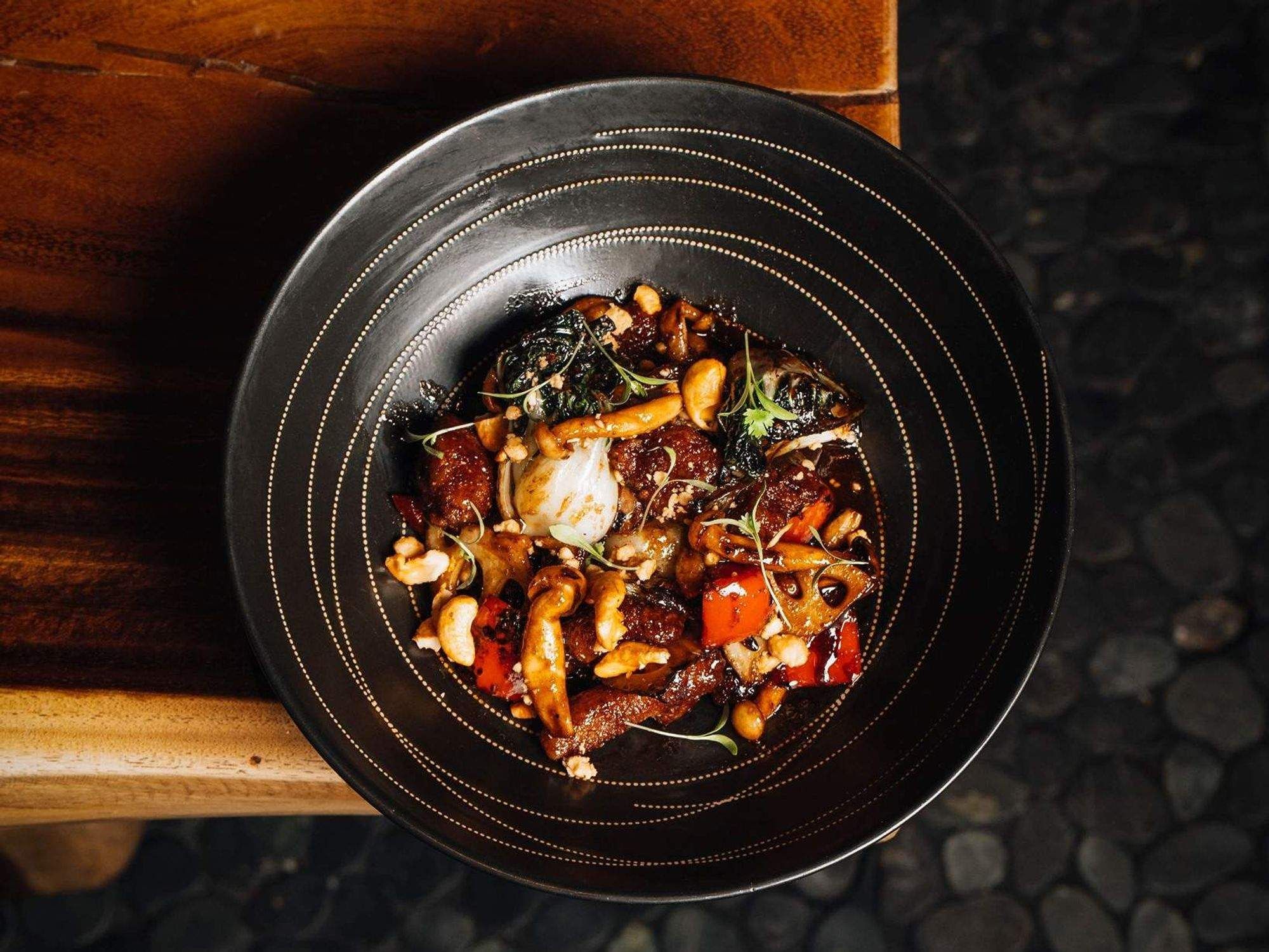 Komodo Dallas kung pao chicken