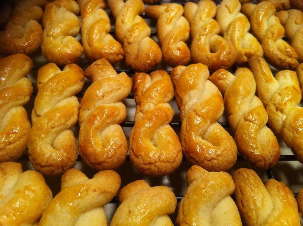 Koulourakia at Greek Food Festival of Dallas