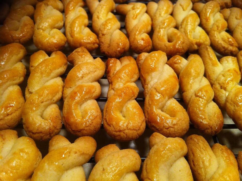 Koulourakia at Greek Food Festival of Dallas