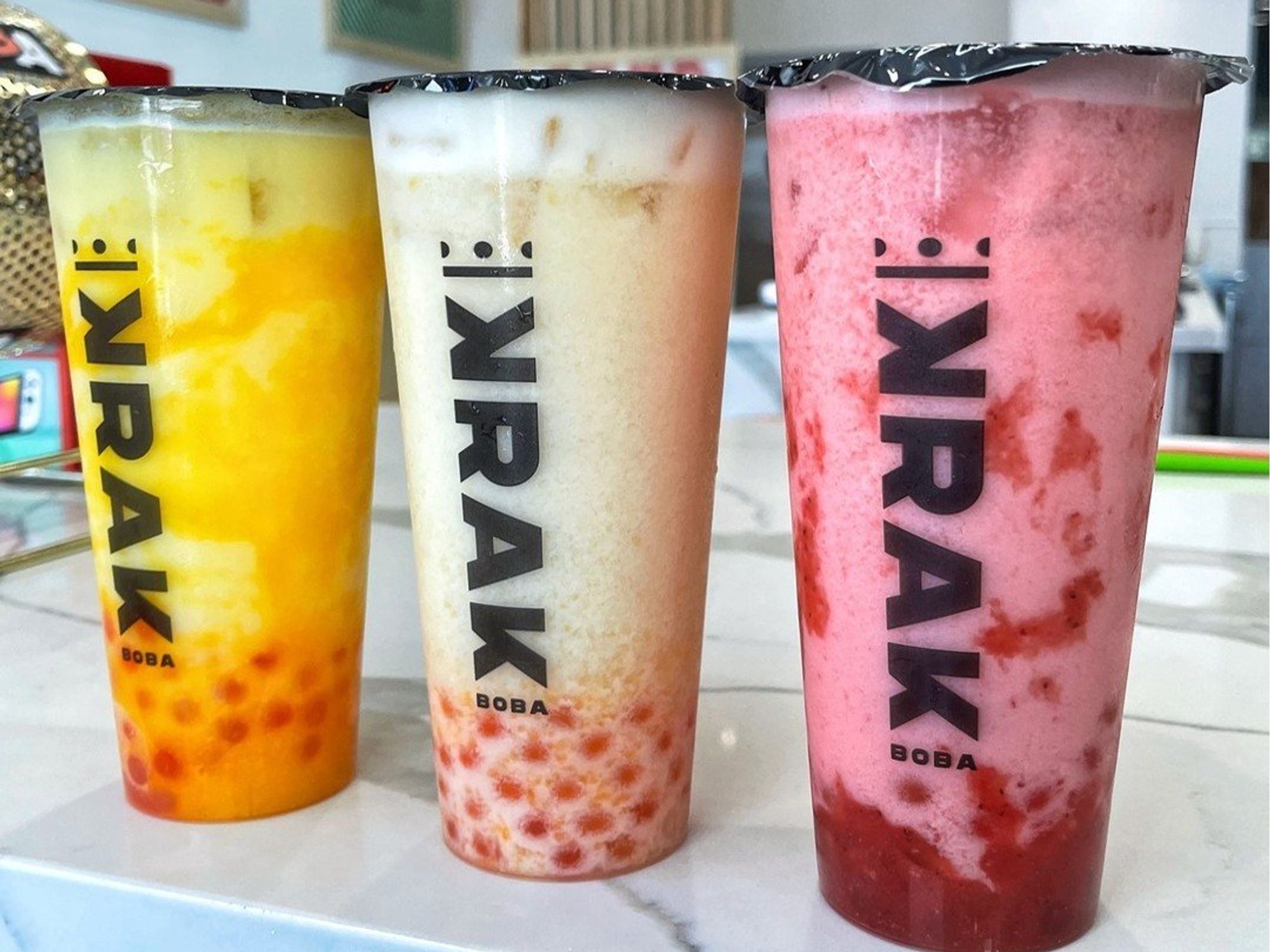 Krak Boba tea.