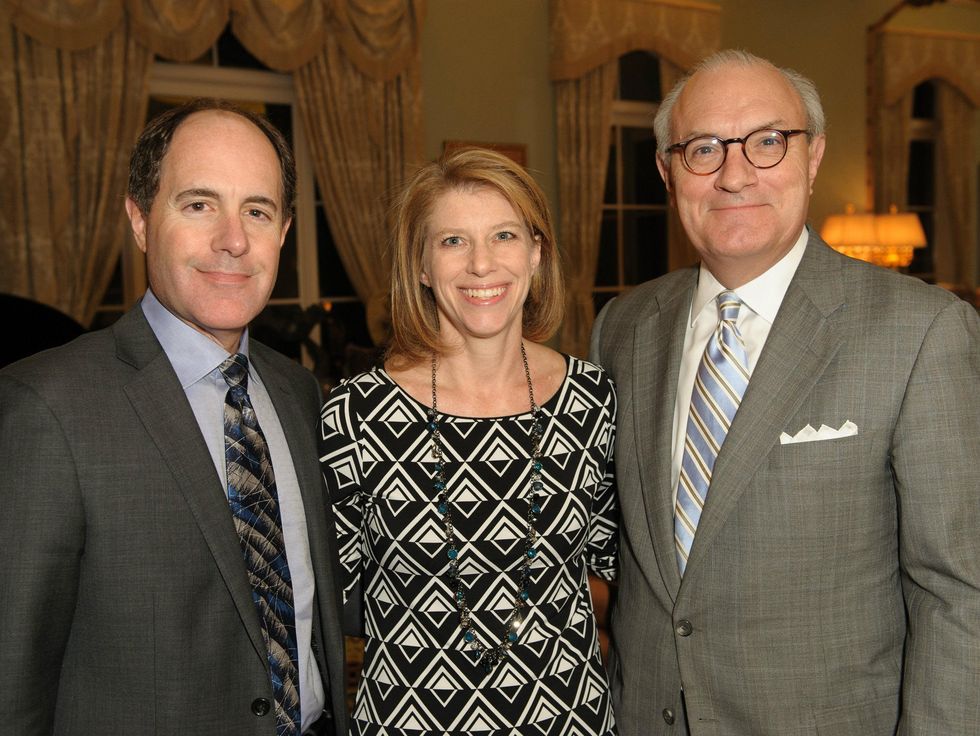 Kris and Jill Cumnock, Bob White, trains of northpark sponsor party