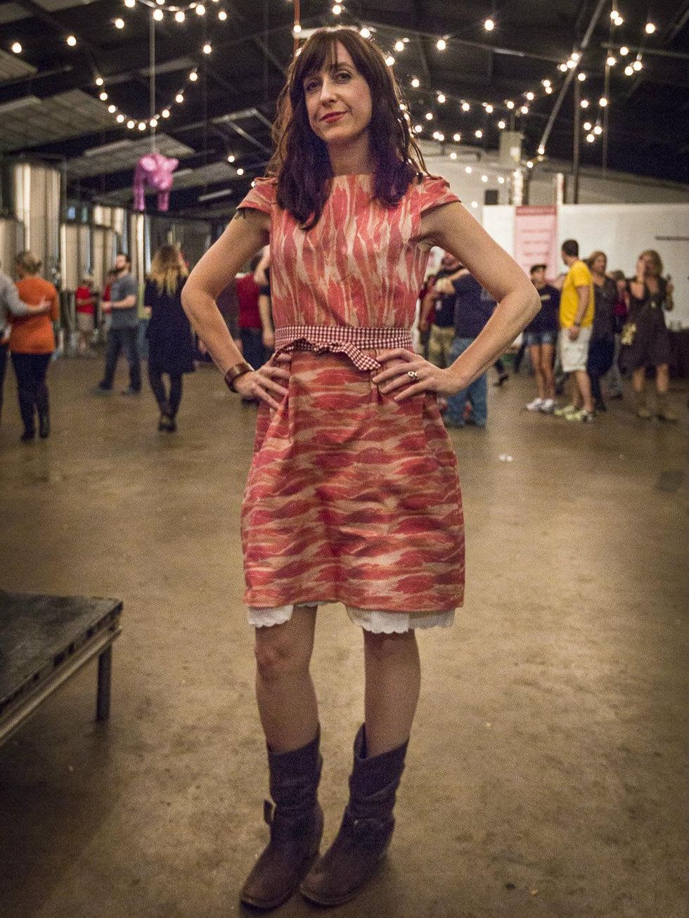 Kristen DeRocha at Meat Fight 2013