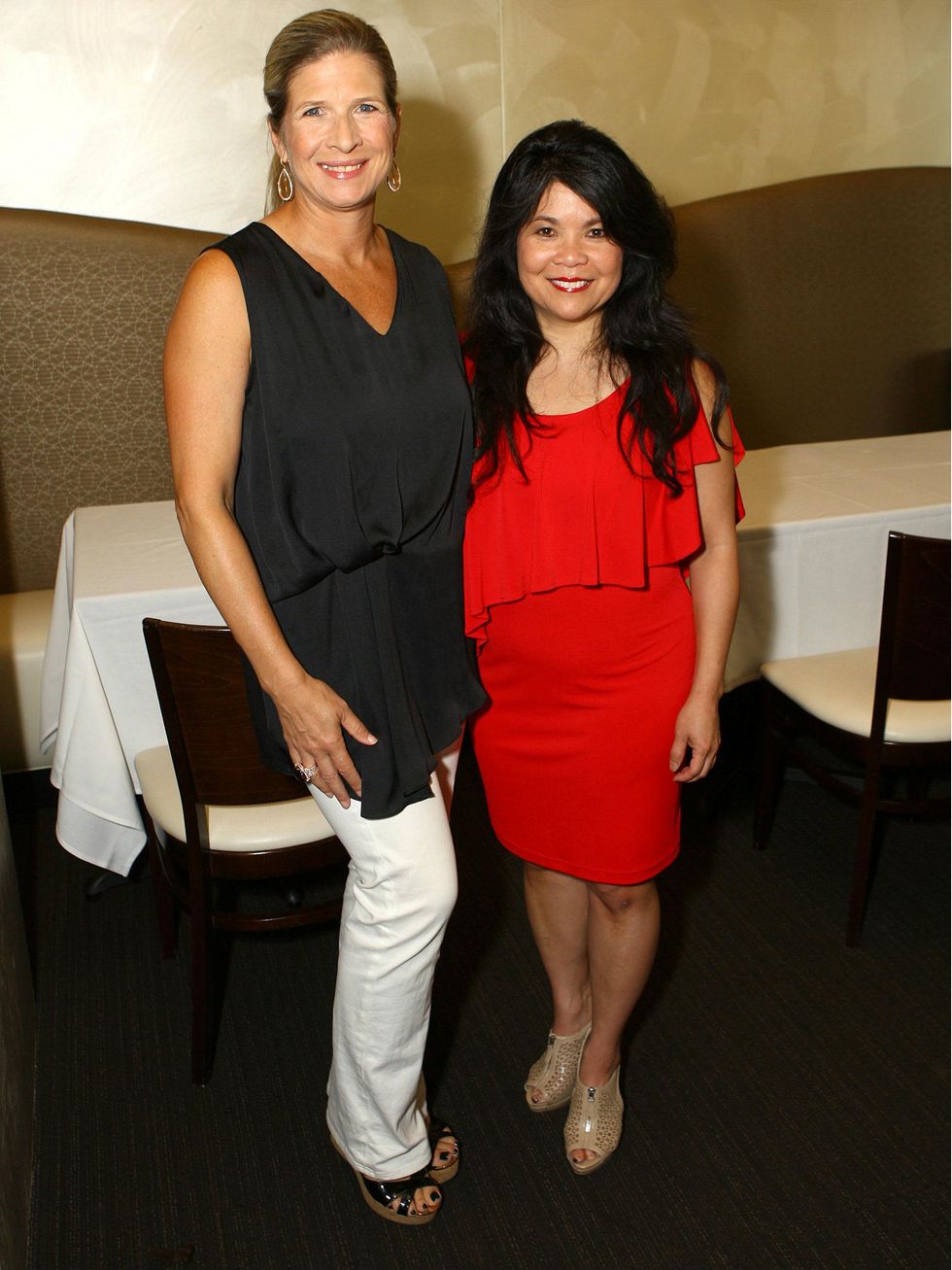 Kristi Bare, Nancy Gopez, harvest kickoff