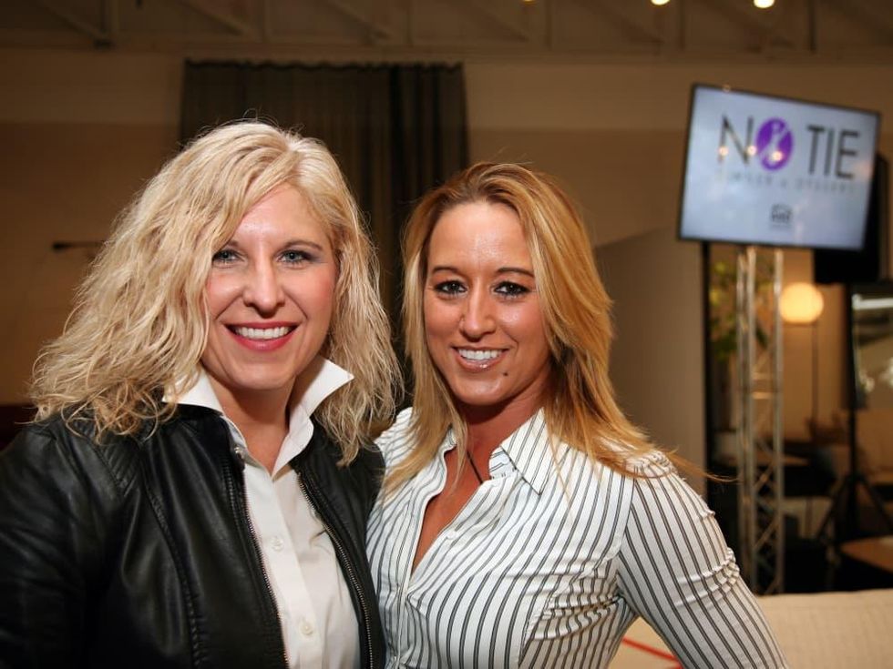 Kristi Holman, Christina Yielding, No Tie kickoff