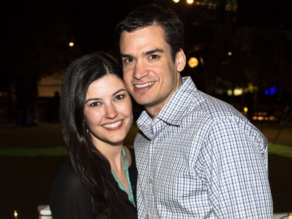 Kristin Erwin, Bryan Hough at Spring Fling