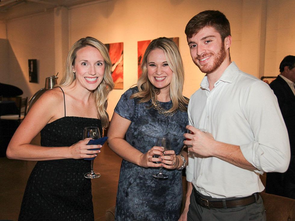 Kristin Smith, Lindsay Sullivan, Josh Terbrueggen at Mizzen+Main 2 year anniversary